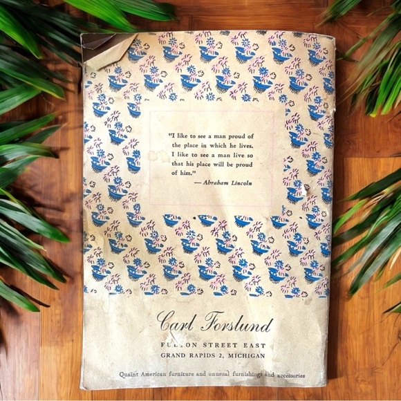 VINTAGE Quaint American Furniture & Home Accessories Catalog Pamphlet - Picture 12 of 13